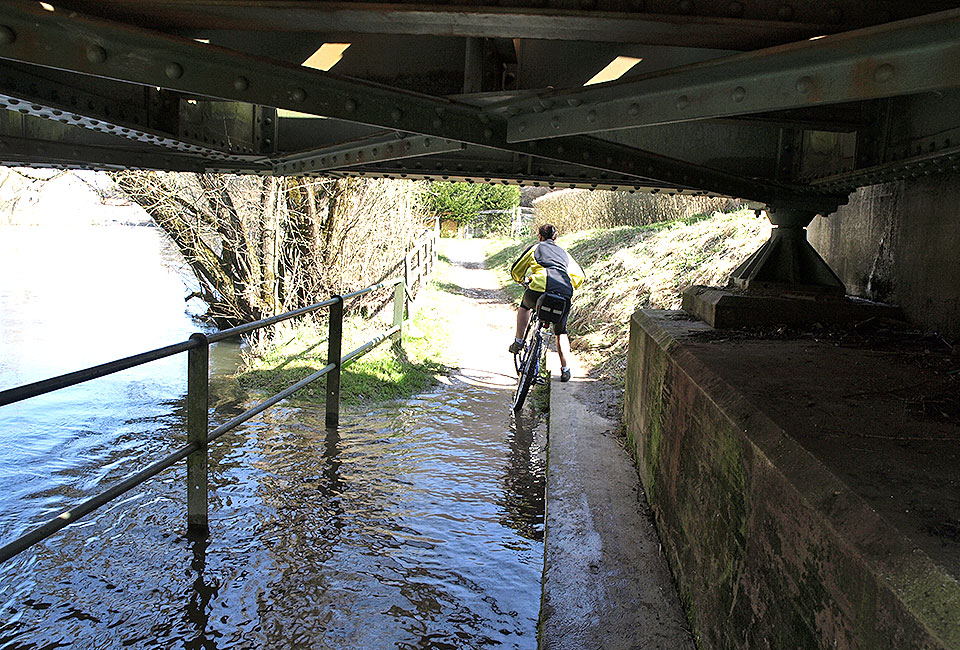 Manchmal wird es naß