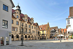Marktplatz in Sigmaringen