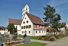 Ortsmitte von Zwiefaltendorf