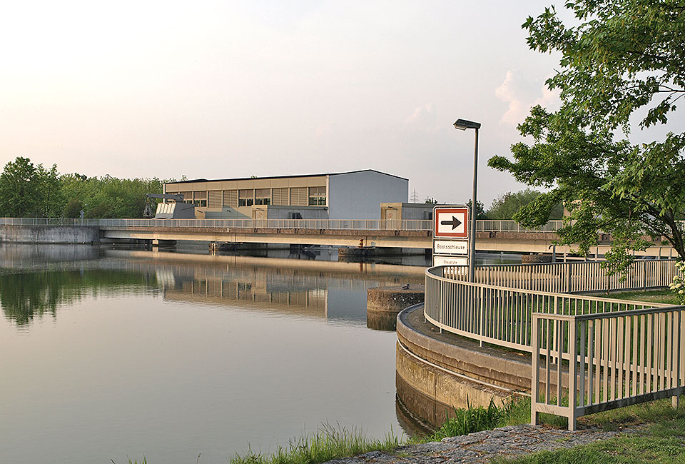 Staustufe vor Donauwörth