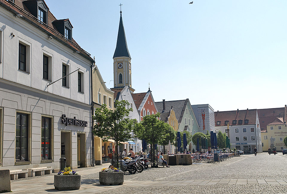 Ludwigsplatz in Kelheim