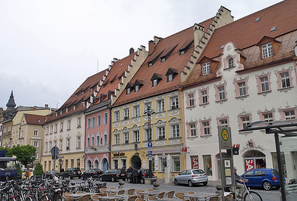Bürgerhäuser in Straubing