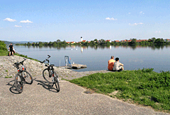 Pause an der Donau