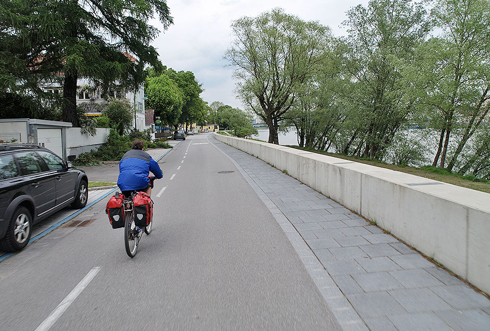Radweg nach Linz