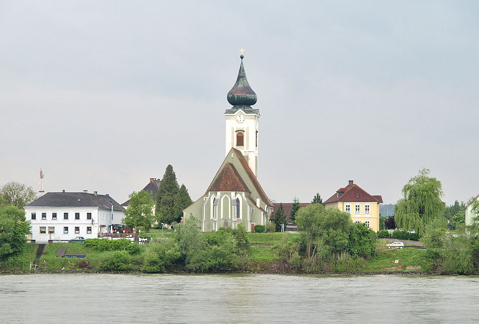Blick auf Kleinpöchlarn