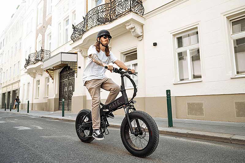 Fahrräder sind bei uns willkommen