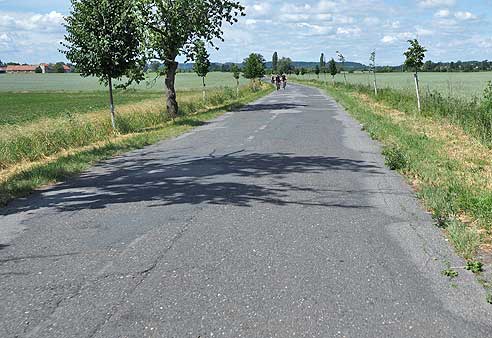 Weiter auf der Straße