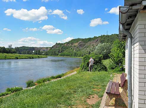 Interessante Messehallen in Prag