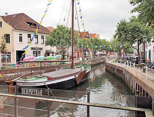 Maritimes Flair in der Altstadt Buxtehude