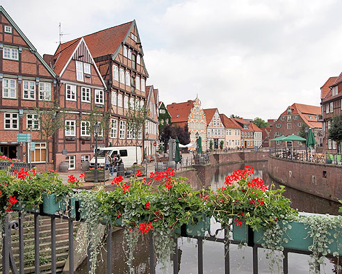 Am Alten Hafen in Stade