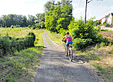 Radweg bei Zalhostice