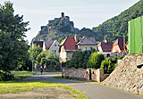 Mächtige Burg Strekov