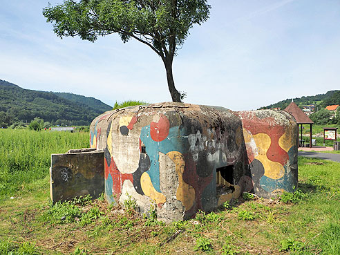 Farbige Ex-Bunker