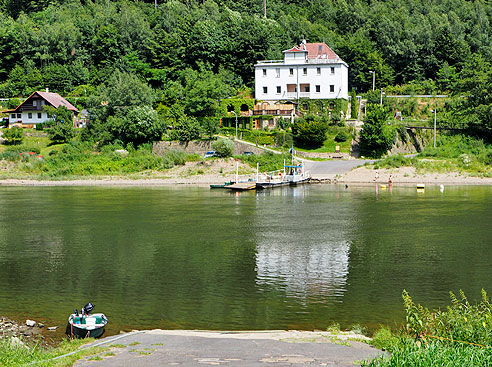 Blick auf Hrensko