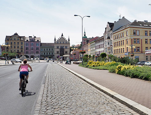 Marktplatz in Decin