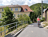 Vorbei am Schloss Prossen