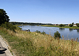 Radweg vor Strehla