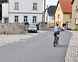 Radweg in Gohlis