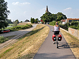 Schöner Radweg bei Prester