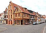 Strassenzug in Tangermünde