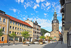 Stadtmitte von Bad Schandau