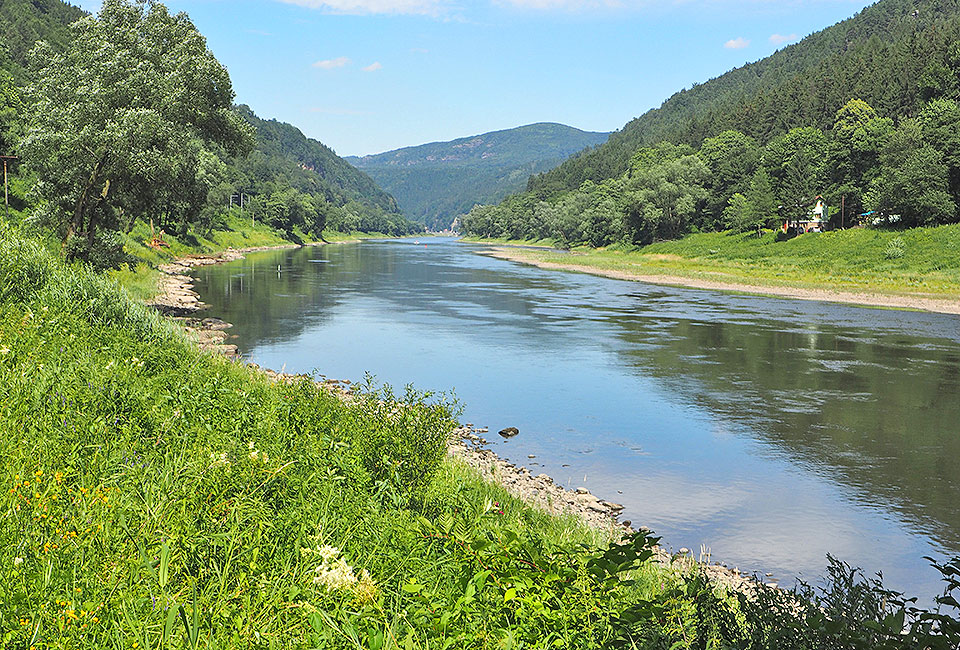 Blick auf die Elbe