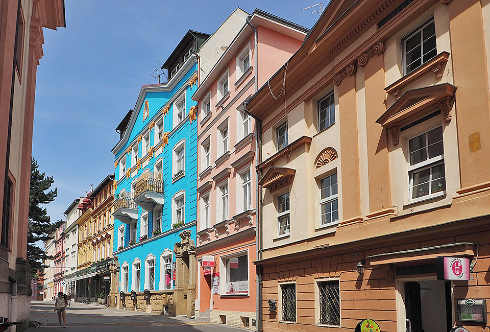 Historischer Straßenzug