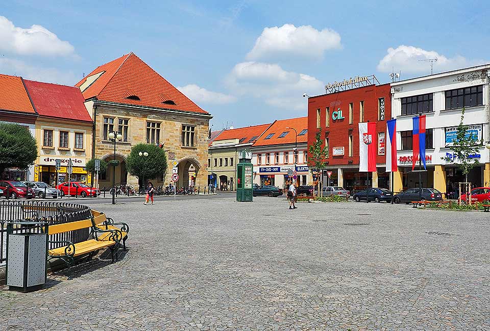Stadtplatz in Nymburk