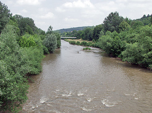 Blick auf Lomersheim