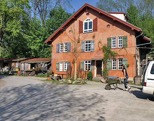 Mühle beim Wehr