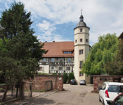 Das Schloss in Niefern