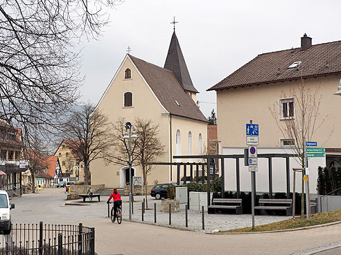 Ortsmitte von Bad Ditzenbach