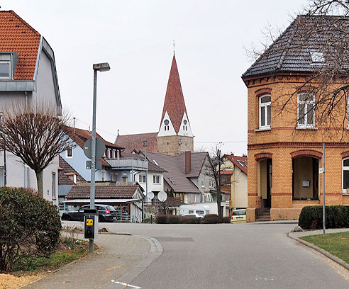 Historische Arbeitersiedlung in Kuchen