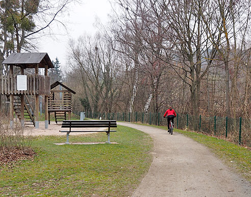 Radweg bei Salach