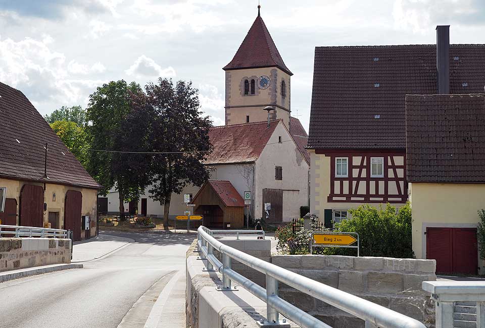 Frommetsfelden stammt schon aus dem 13. Jahrhundert