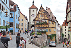 Das Plönleinensemble in Rothenburg