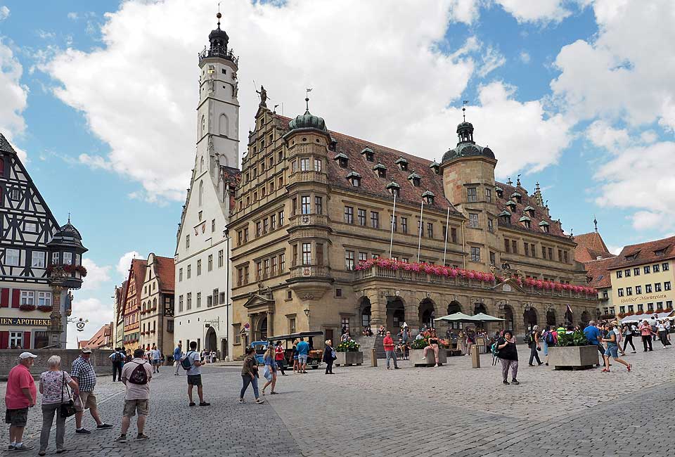 Rathaus in Rothenburg