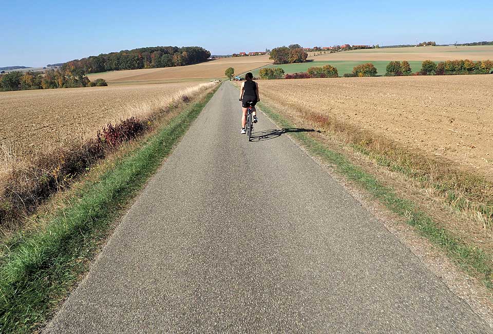 Über die Hochebene nach Blaufelden