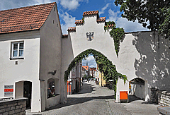 Neumarkt war ummauert
