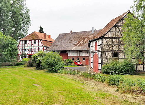 Der kleine Ort Pfordt