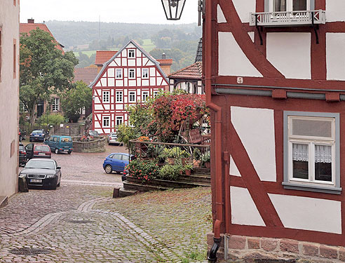 Blick zum Marktplatz