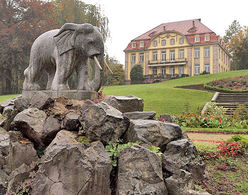 Schlosspark in Gersfeld