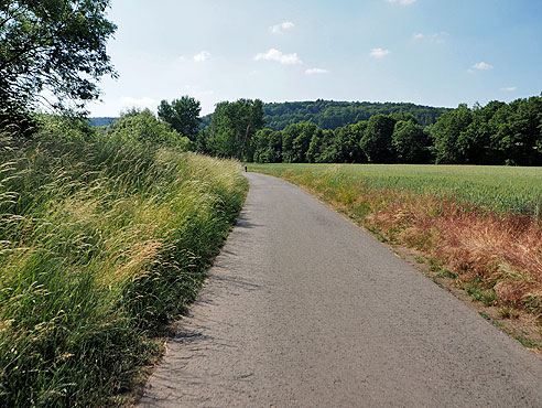 Auenlandschaft vor Bad Hersfeld