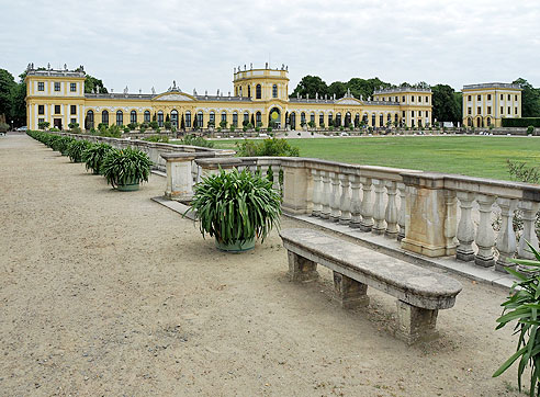 Weitläufige Orangerie