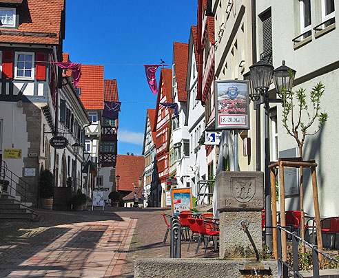 Fachwerkhäuser in Bietigheim