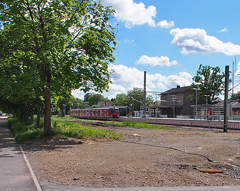 Am Bahnhof Renningen