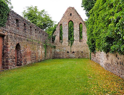 Ruine des Dormitoriums