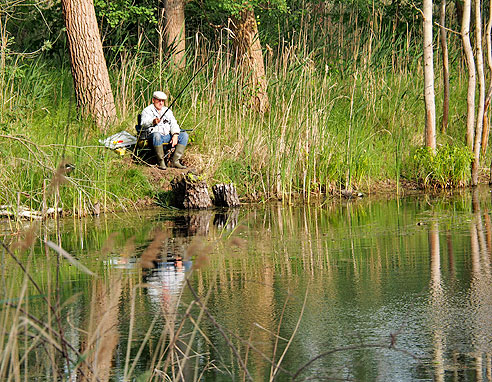 Fischerglück am Stich