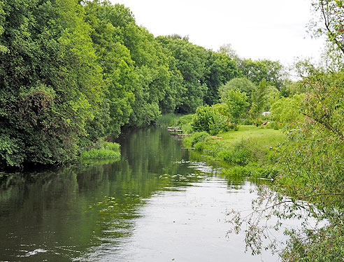 Die Havel in Zehdenick