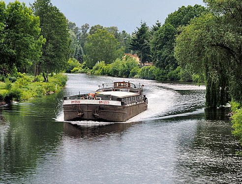 Lastkahn auf der Havel